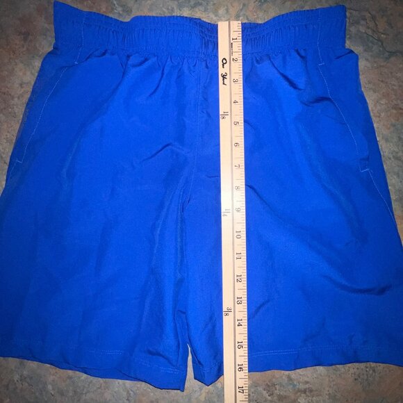 Under Armour Loose Fit Athletic Shorts, Youth‎ Large, Blue - Picture 4 of 9